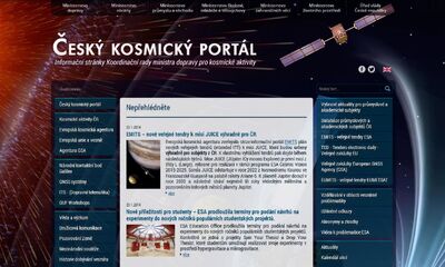 Blíže vesmíru s Českým kosmickým portálem