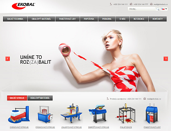 Ekobal to rozbalil s novým webem od NETservisu