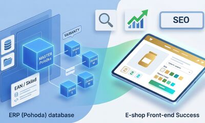 Varianty produktů v Pohodě: master položky a SEO optimalizace e-shopu