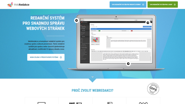 Výhody redakčního systému a proč zvolit Webredakci