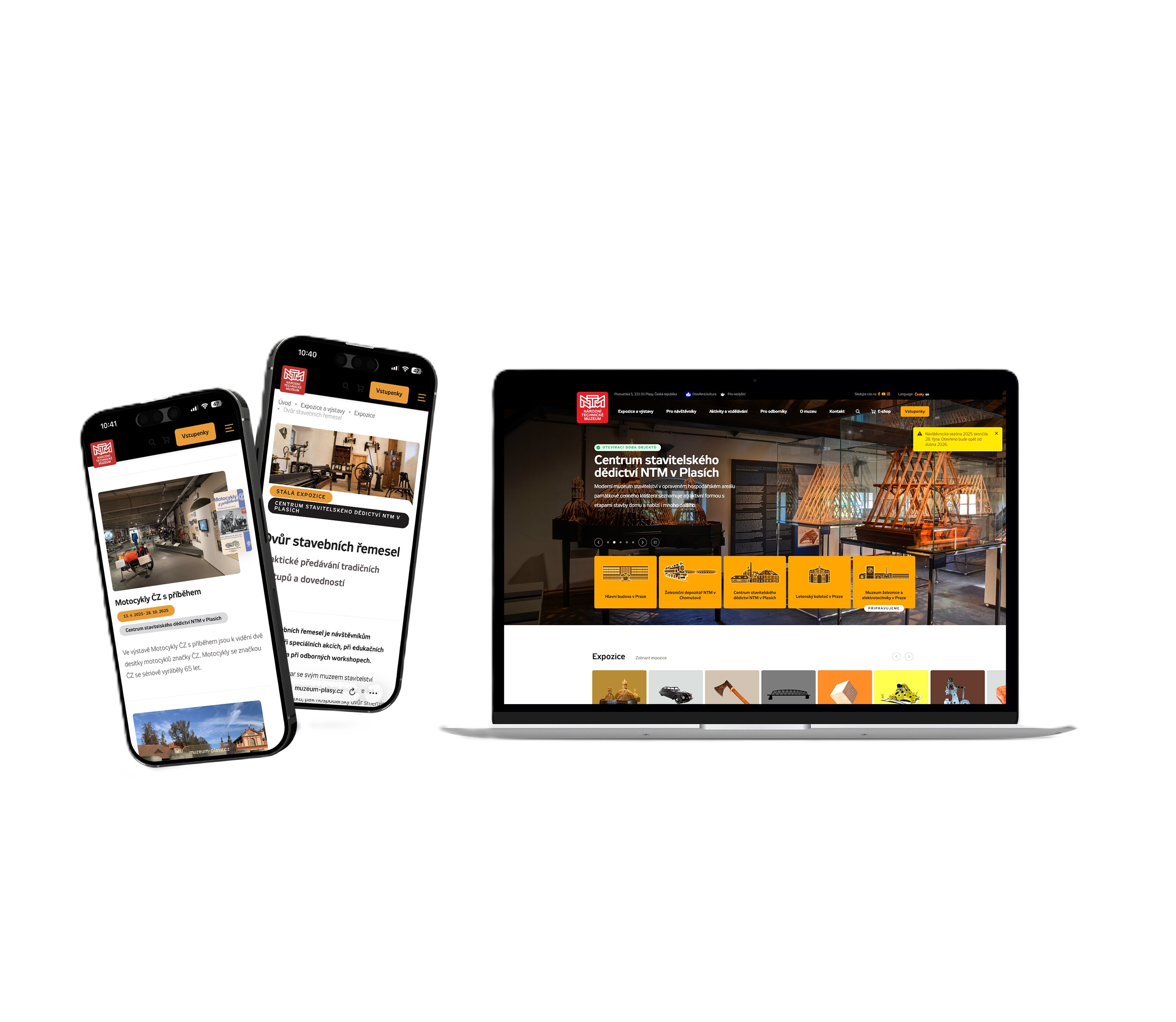 Centrum stavitelského dědictví NTM v Plasích