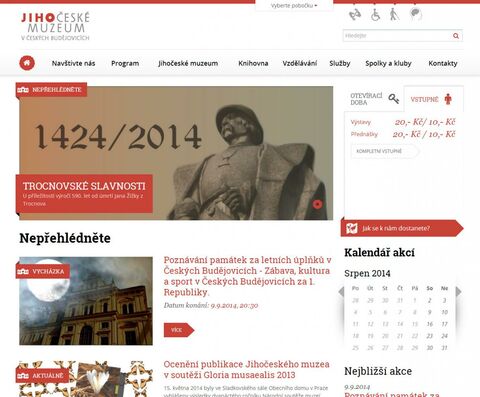 Pro českobudějovické muzeum by chtěl vyvíjet web každý!