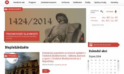 Pro českobudějovické muzeum by chtěl vyvíjet web každý!