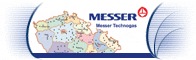 Interaktivní mapa pro Messer Technogas
